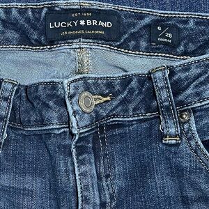 Lucky Brand Skinny Blue Jeans with Classic Indigo Wash